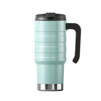 Edelstahl-Reisebecher mit Henkel